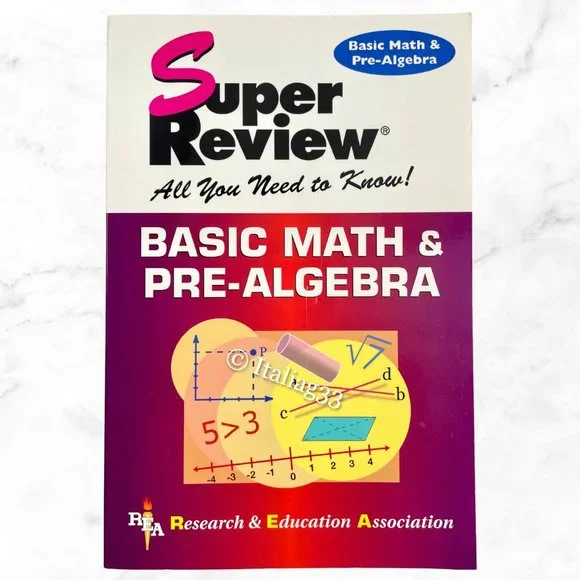 Pre-Algebra, Algebra, Trigonometry, Basic Math Study Guide & Homework Help Books - Picture 11 of 15
